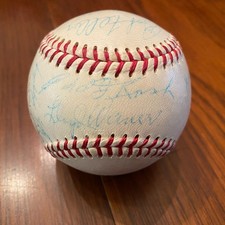 HOF Multi Signed Ball-22