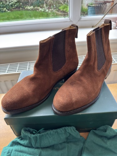 Samuel windsor hand made - hand, suede