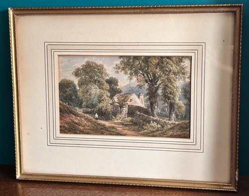 Antique original watercolour - antique,