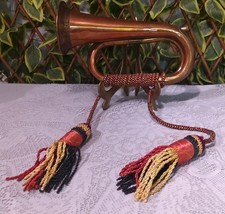 Brass military bugle cm - military,