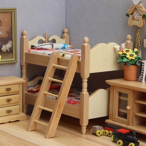 Wooden bunk bed - wooden,