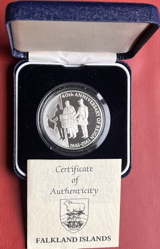 Falkland 1992 silver proof - 1992,