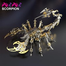3D Steampunk Scorpion Metal