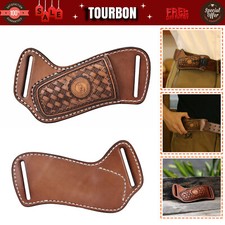 TOURBON Leather Folding Blade