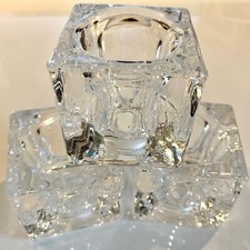 3 x Ice Cube Glass Shades