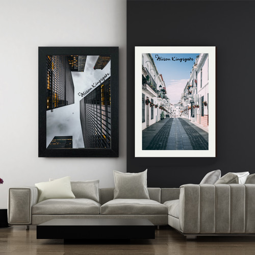 Black photo frames - a1, a3