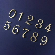 House Door Numbers Plaques