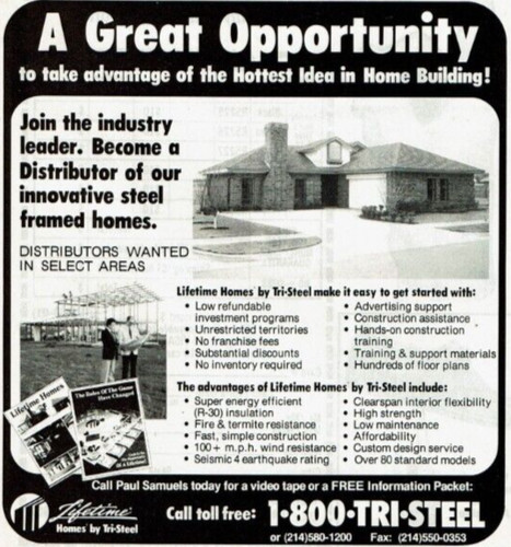1990 vintage print lifetime - 1990, ad