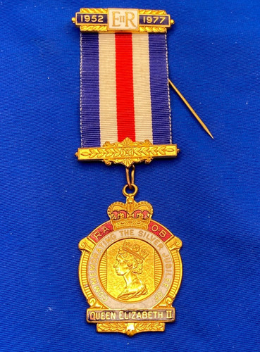 Raob queen elizabeth silver - raob,