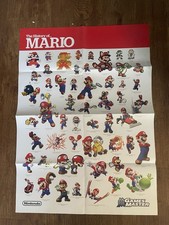 A1 2010 POSTER THE HISTORY OF MARIO NINTENDO
