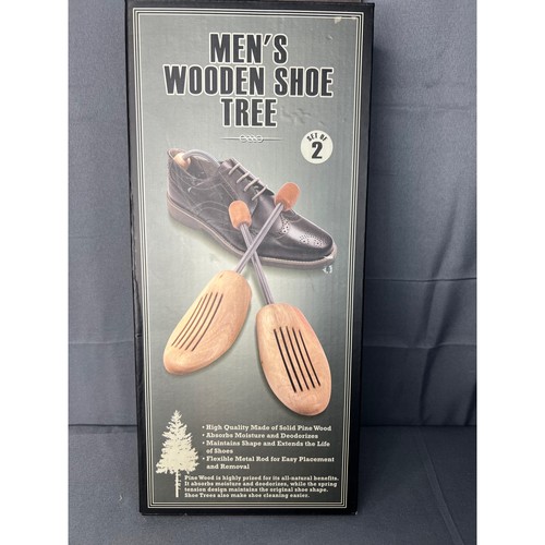 Men wooden shoe - wooden, brown