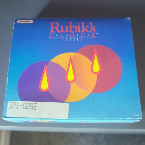Rubik clock puzzle - puzzle, 1988