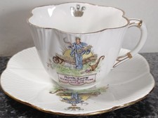 Rare Foley China Royal Show Newcastle On Tyne 1908 Commemorative Cup & Saucer