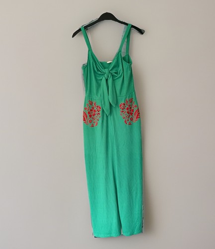 George reworked green ribbed - green,