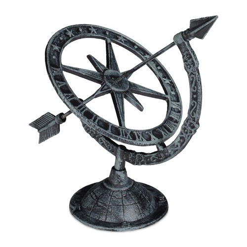 Relaxdays antique sundial - antique,