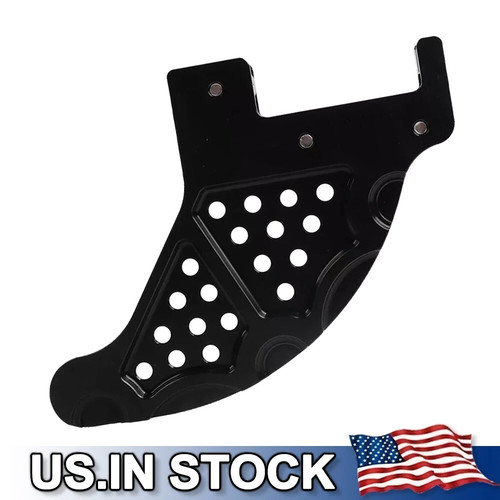 Black rear brake disc - rear,