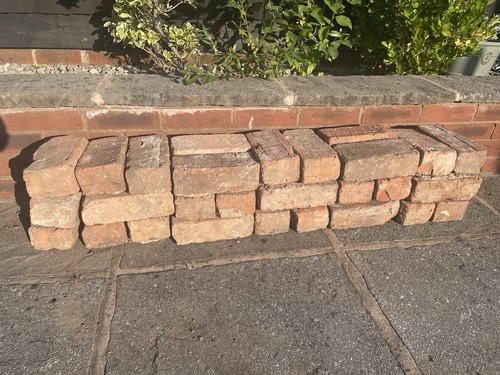 Reclaimed red house - red, bricks