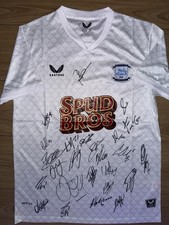 Preston North End Hand Signed