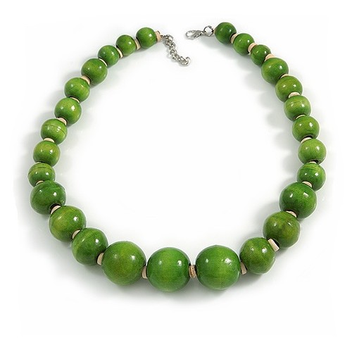 Chunky graduated lime green - lime,