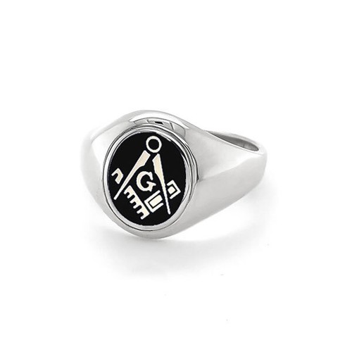 Solid silver square and - solid,