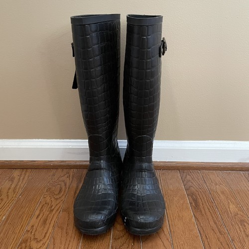 Made italy black croc - made,