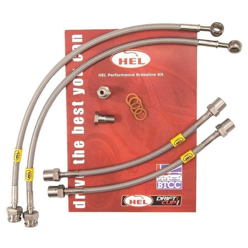 Stainless braided brake - stainless, lines