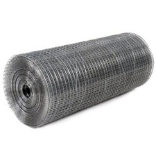 4m Galvanised Square Mesh