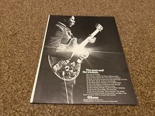 JBF9 ADVERT 11X8 GIBSON GUITARS - B. B. KING