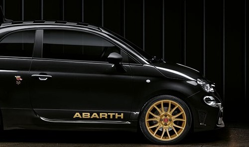 Abarth gold scorpioneoro door - gold,