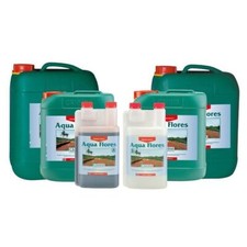 Canna Aqua Flores A&B - Complete Base Nutrient - Plant Flowering Fertiliser