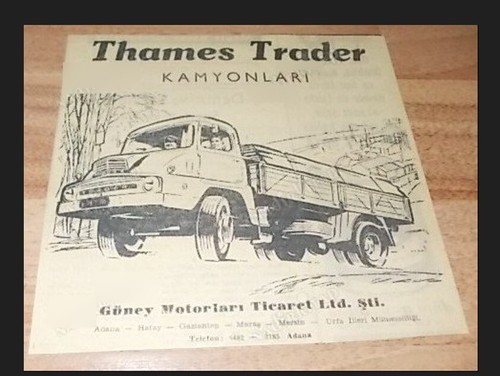 Thames trader vintage truck - vintage,