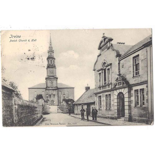 Irvine parish church - irvine, &