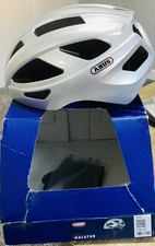 “LOWEST PRICE on EBAY” NEW ABUS MACADOR 58cm-62cm “L” Gleam Silver Helmet 