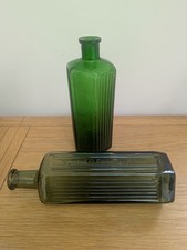 Antique  Poison Bottle  Glass