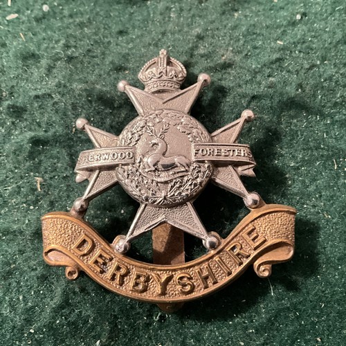 Derbyshire regiment sherwood - derbyshire,