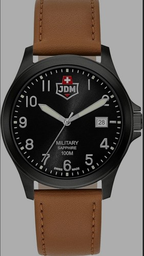 Jdm military swiss made gents - swiss,