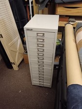 Bisley 15 Drawer  Steel Unit