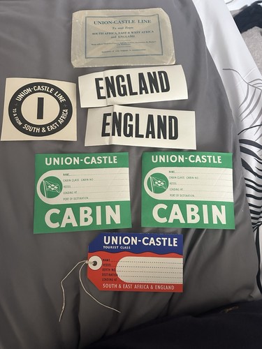 Vintage union castle line - vintage,