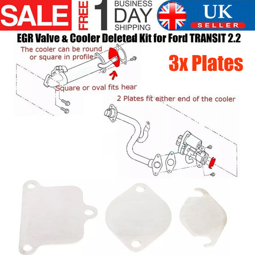 Egr valve cooler deleted kit - &,