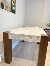 Timothy Oulton Junction Marble Dining Table