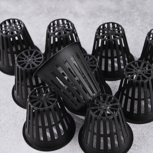 10pcs small black plastic net - small,