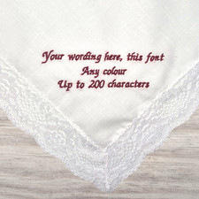 Custom Ladies Handkerchief
