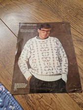 Mens Fair Isle Style Sweater