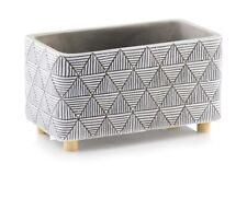 Large Concrete Flower Pot  on legs Trough Home Decor Modern Planter Pots