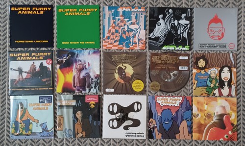 Super furry animals mint - furry, mint/