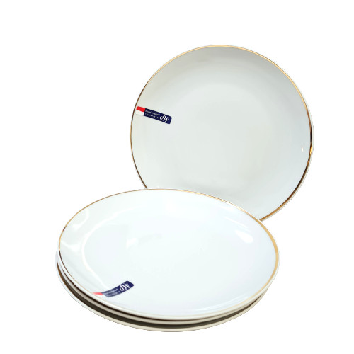 Porcelain dinner plates - 4x,