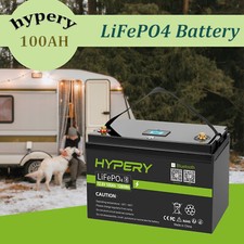 12V 100Ah Lifepo4 Lithium LCD