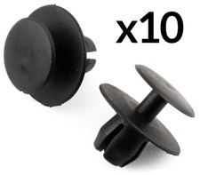 10x TRIM CLIP FOR PEUGEOT 206 306 406 XSARA BOOT LINING PLASTIC CARPET UPHOLSERY