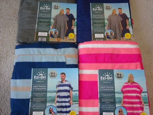 New hooded towel poncho - ,