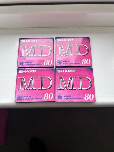 Sharp md80 blank minidisc - sharp,